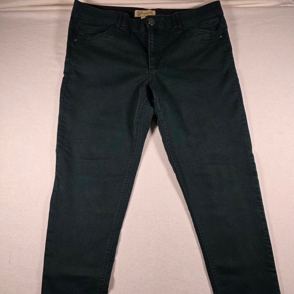 Democracy Womens Ab Technology Forest Green Slim Leg Pants Size 16 B1304PEX2XX